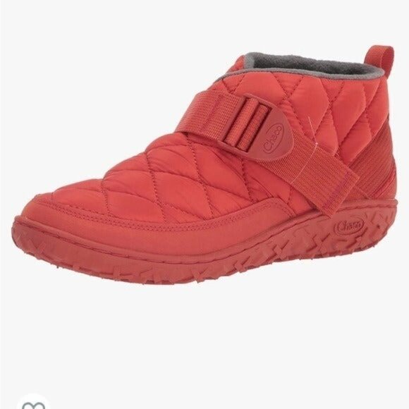 CHACO Ramble Puff Quilted Ankle Boot Red Clay Men’s NEW - Picture 1 of 9